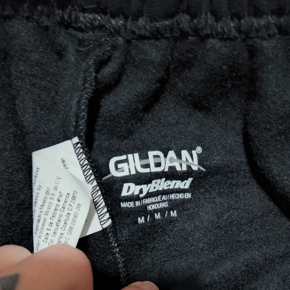 NWOT RARE BLESSTHEFALL Logo Retro Sweatpants Metalcore Band Merch Unisex - Picture 6 of 9